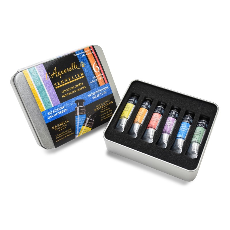 Boîtes de tubes aquarelle extra-fine Sennelier