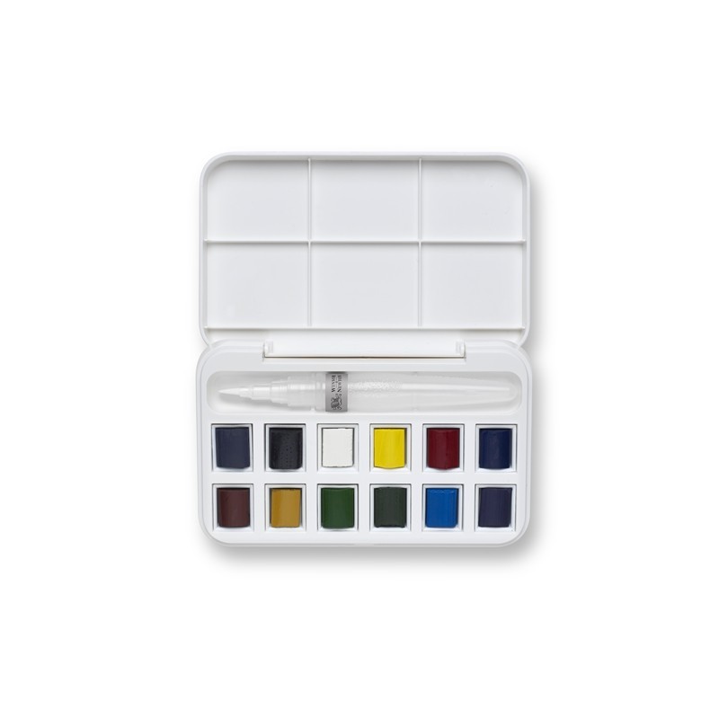 Ensemble Peinture Aquarelle 100 Couleurs Portable - Kit Complet Avec Pinceaux Et Papier Pour Débutants Et Artistes