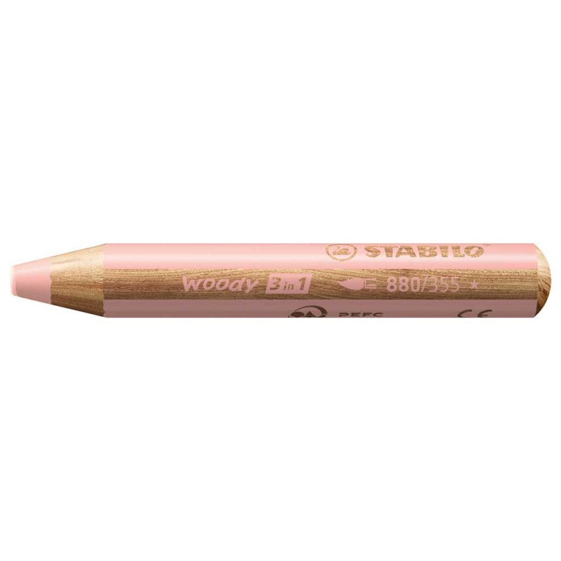 Crayon de couleur multi-talents Woody  3 en 1 Stabilo