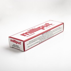 Pâte de restauration époxy modelable Milliput, boîte 2x 56 g