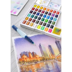 Set d'aquarelle en demi-godets Creative Studio