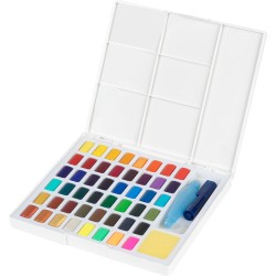 Set d'aquarelle en demi-godets Creative Studio