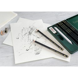 Boites métal crayons Graphite Matt Pitt