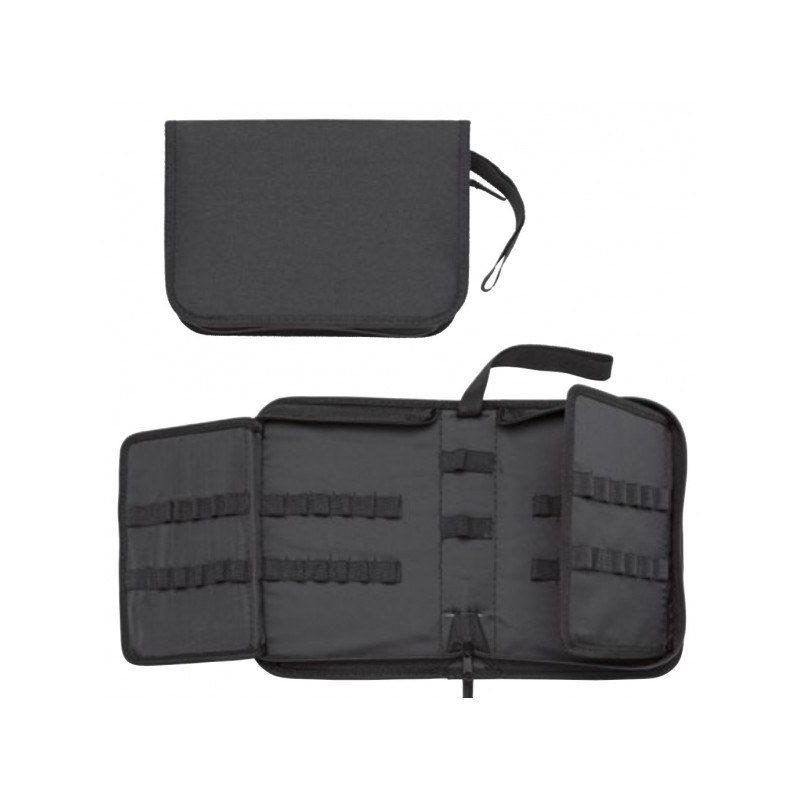 Trousse à crayons en nylon pour 72 crayons + 2 accessoires