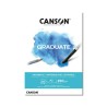 Bloc Aquarelle Graduate 250g/m², 20 fls collées un côté