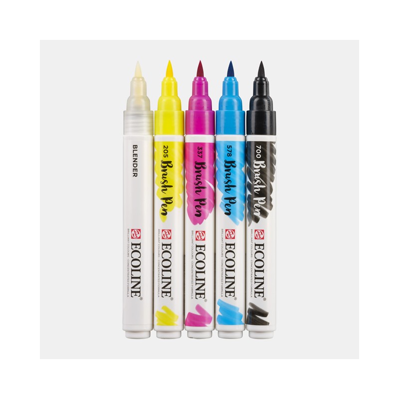 Sets de feutres aquarelle Ecoline Brush Pen