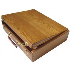 Boîte de rangement en bois Hervé Box - 42x32x9,5 cm