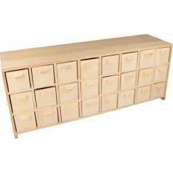 Calendrier de l'Avent Village - 44,5x12,5x18 cm