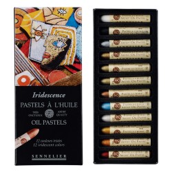 Boite carton de pastels à l'huile Sennelier