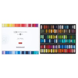 Boîte de demi-pastels tendres à l'écu Sennelier