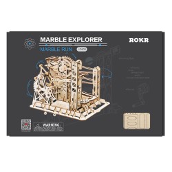 Maquette 3D en bois - Circuit à billes Marble Explorer