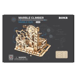 Maquette 3D en bois - Circuit à billes Marble Climber