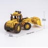 Maquette 3D en bois - Bulldozer