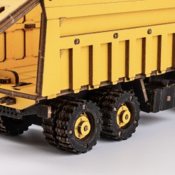 Maquette 3D en bois - Camion à benne