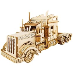 Maquette 3D en bois - Camion poids lourd