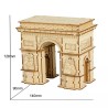 Maquette 3D en bois - Arc de Triomphe