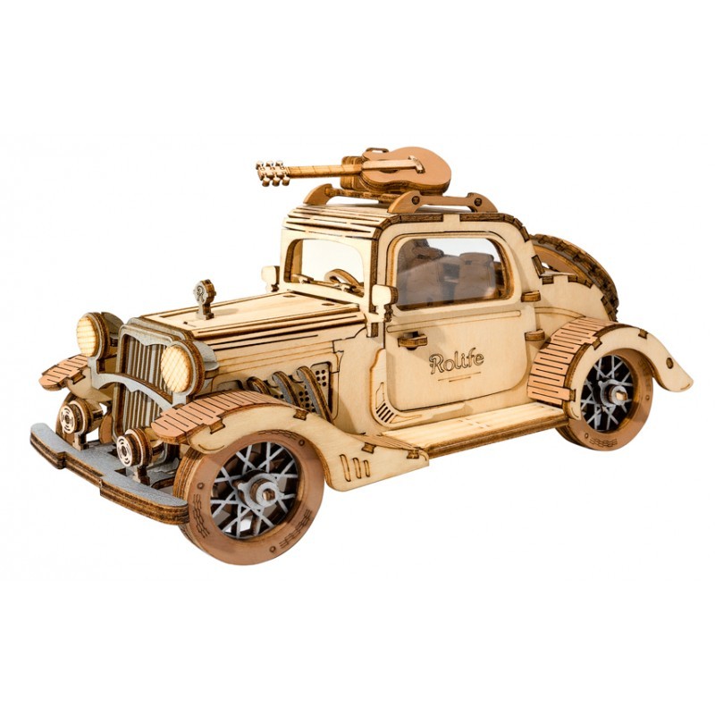 Maquette 3D Voiture Vintage - Puzzle 3D Robotime en bois