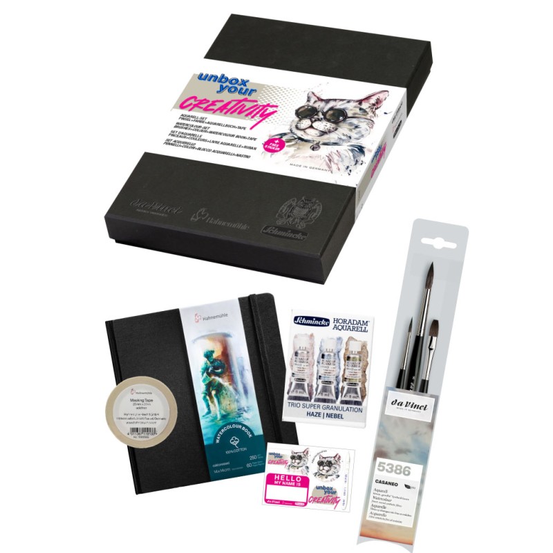 Coffret aquarelle Da Vinci "Unbox Your Creativity"