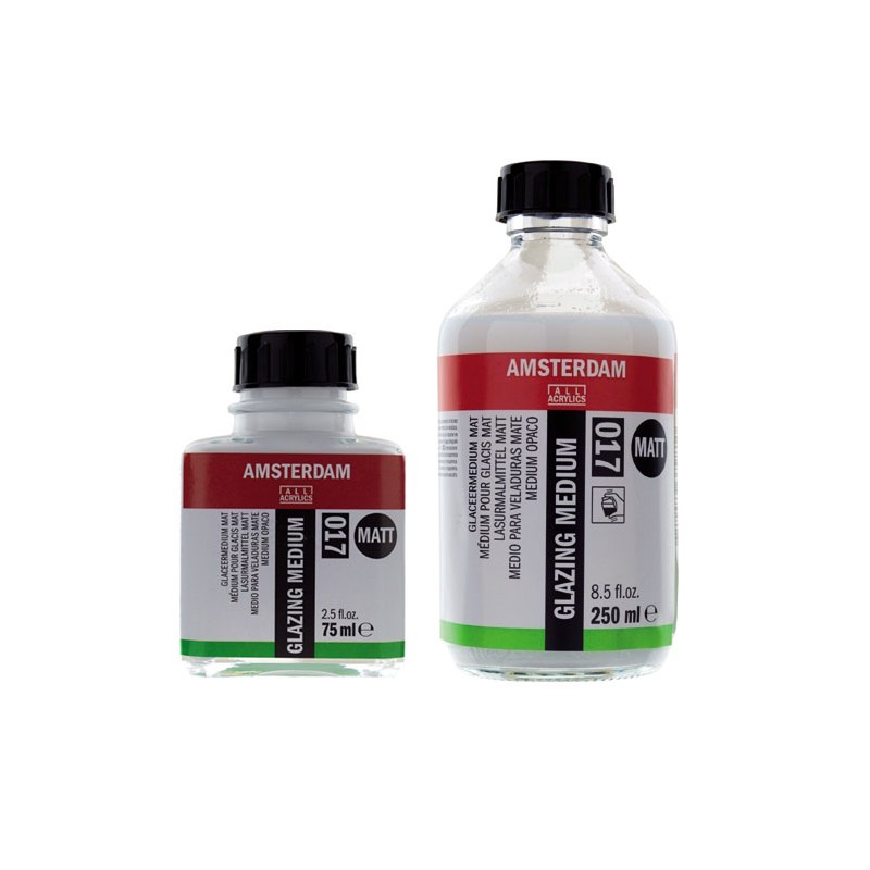 Médium à glacis mat 017 Amsterdam 