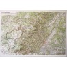Carte en relief IGN Cévennes, Gorges du Tarn et de l'Ardèche - 113x80 cm