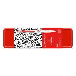 Stylo à bille 849 Keith Haring Blanc - Edition spéciale