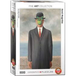 Puzzle 1000 pièces - Le fils de l'homme, de René Magritte