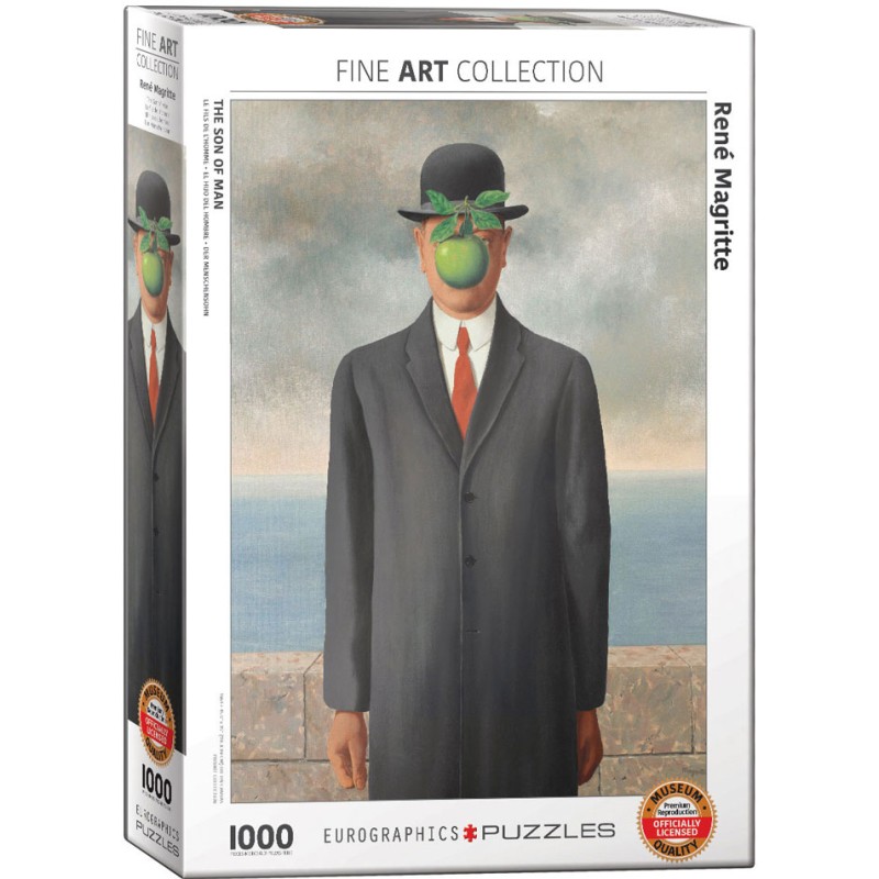 Puzzle 1000 pièces - Le fils de l'homme, de René Magritte
