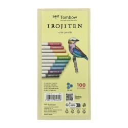 Boites de 10 crayons de couleur Irojiten Tombow