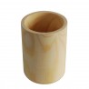 Pot à crayons cylindrique en bois 90x60m
