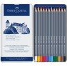 Boîtes métal crayons de couleur aquarellables Goldfaber Aqua