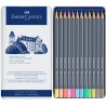 Boîtes métal crayons de couleur aquarellables Goldfaber Aqua