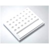 Palette rectangle imitation porcelaine 28 trous