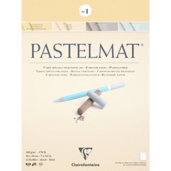 Blocs papier Pastelmat 360g/m², assortiment n°1