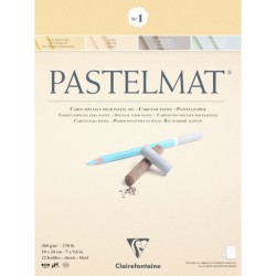 Blocs papier Pastelmat 360g/m², assortiment n°1