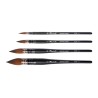 Pinceau à lavis Stradivarius en martre de Kolinsky synthétique, série 8345