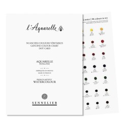 Dot card aquarelle extra-fine Sennelier de 98 couleurs