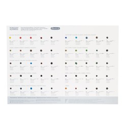 Dot Card 50 couleurs supergranulantes aquarelle Horadam 