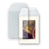 Pochette transparente adhésive en plastique pour protection - Lot de 10