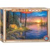 Puzzle 1000 pièces - Brume du soir, de Abraham Hunter