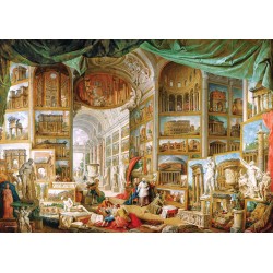 Puzzle 1000 pièces - Galerie de vues de la Rome antique, Giovanni Paolo Panini