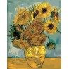 Peinture par numéros sur chassis 40x50cm- Van Gogh Tournesols