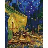 Peinture par numéros sur chassis 40x50cm - Van Gogh café