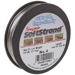 Câble de suspension gainé Super-Softstrand WCS en bobinette