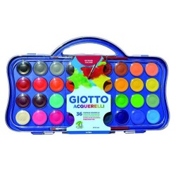 Boite de pastilles de gouache ø30 mm Giotto