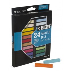Boîte de pastels secs carrés Campus