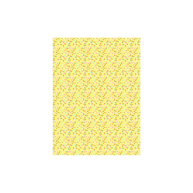 Papier Décoptach n°746 Points multicolores, feuille 30x40cm