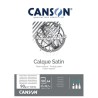 Bloc de calque satin 90g/m², 50 fls collées 1 côté