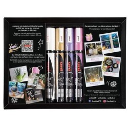 Coffret Décor Hivernal de 4 marqueurs craie Chalk