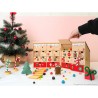 Calendrier de l'Avent Maison et grenier - 25,5x15x24,5 cm
