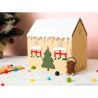 Calendrier de l'Avent Maison et grenier - 25,5x15x24,5 cm
